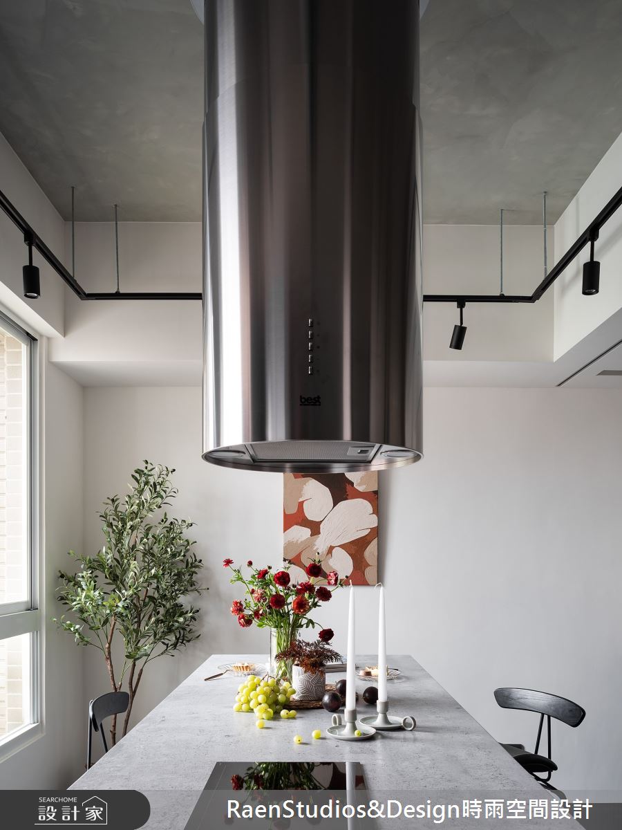中古屋(5~15年)＿混搭風中島案例圖片＿時雨空間設計＿時雨_灰色と青之16