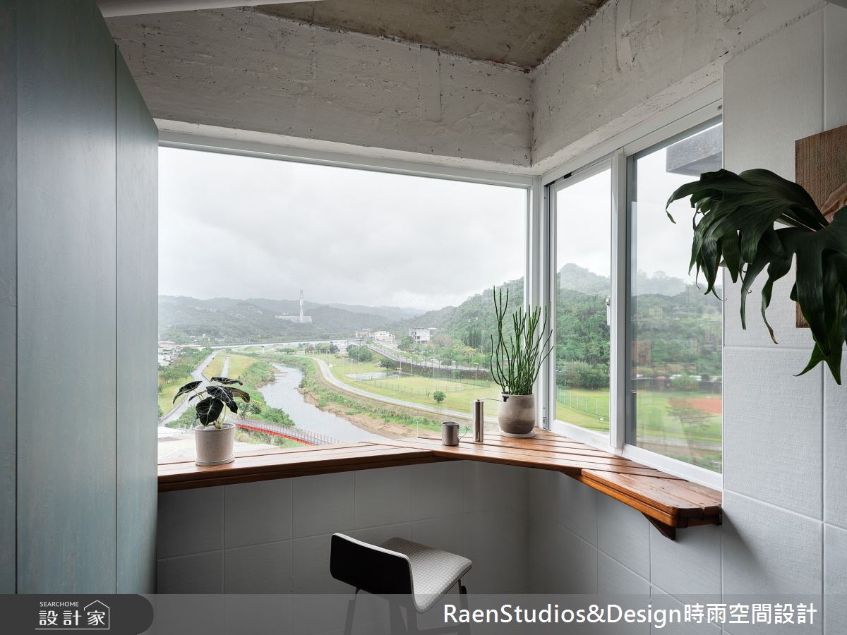 中古屋(5~15年)＿混搭風廚房案例圖片＿時雨空間設計＿時雨_灰色と青之13