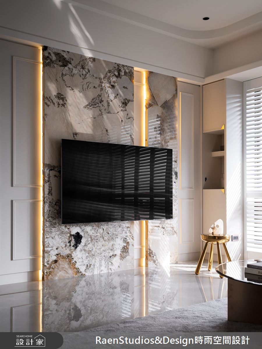 23坪老屋(16~30年)＿法式現代風客廳案例圖片＿時雨空間設計＿時雨_暖風｜Le bon vent之10