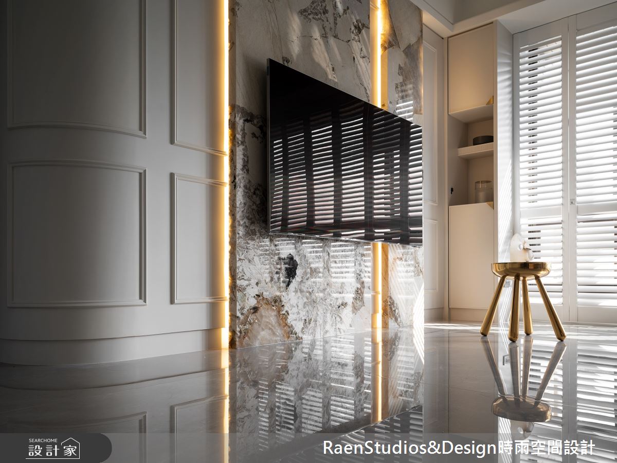 23坪老屋(16~30年)＿法式現代風客廳案例圖片＿時雨空間設計＿時雨_暖風｜Le bon vent之12