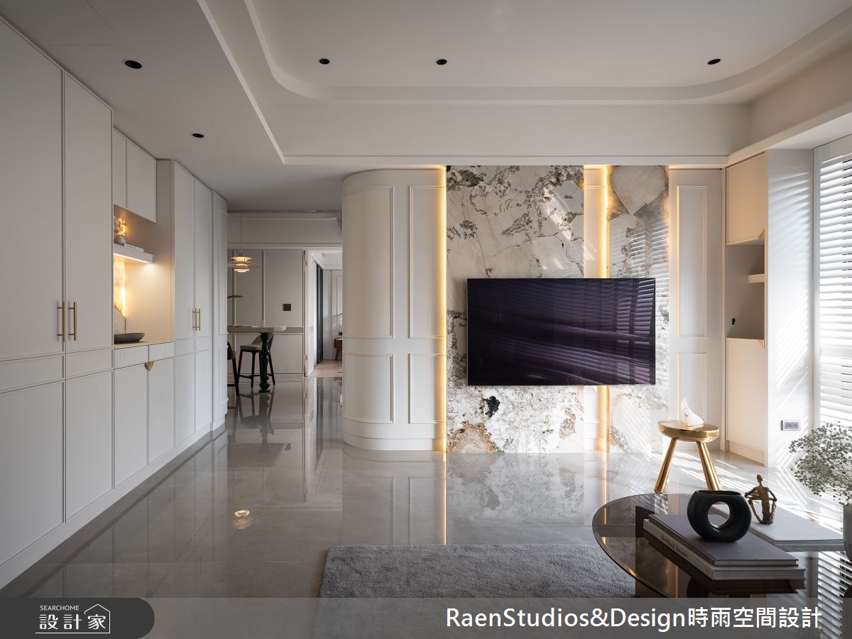 23坪老屋(16~30年)＿法式現代風客廳案例圖片＿時雨空間設計＿時雨_暖風｜Le bon vent之13