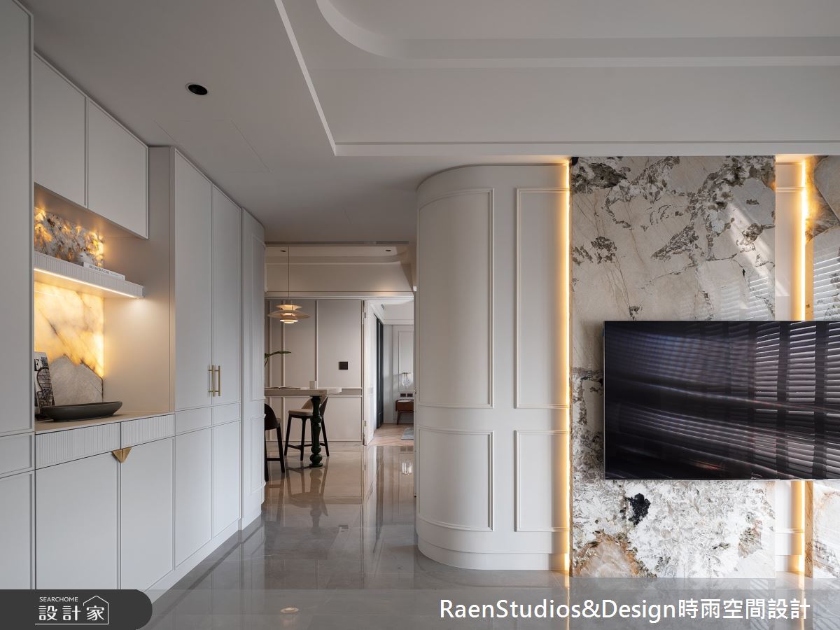 23坪老屋(16~30年)＿法式現代風客廳案例圖片＿時雨空間設計＿時雨_暖風｜Le bon vent之14