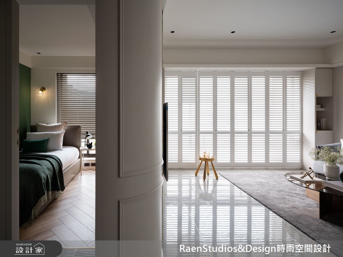 23坪老屋(16~30年)＿法式現代風客廳客房案例圖片＿時雨空間設計＿時雨_暖風｜Le bon vent之35