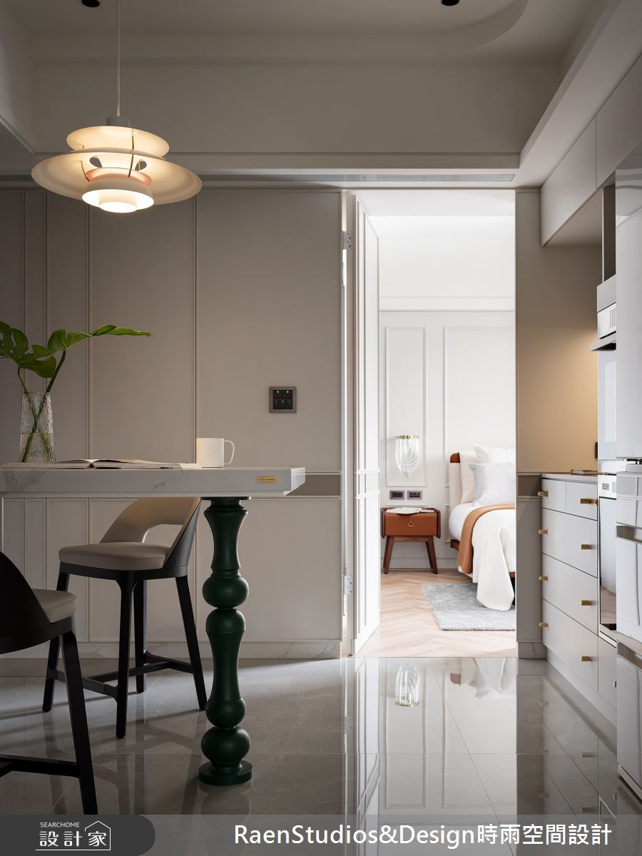 23坪老屋(16~30年)＿法式現代風餐廳廚房臥室案例圖片＿時雨空間設計＿時雨_暖風｜Le bon vent之21