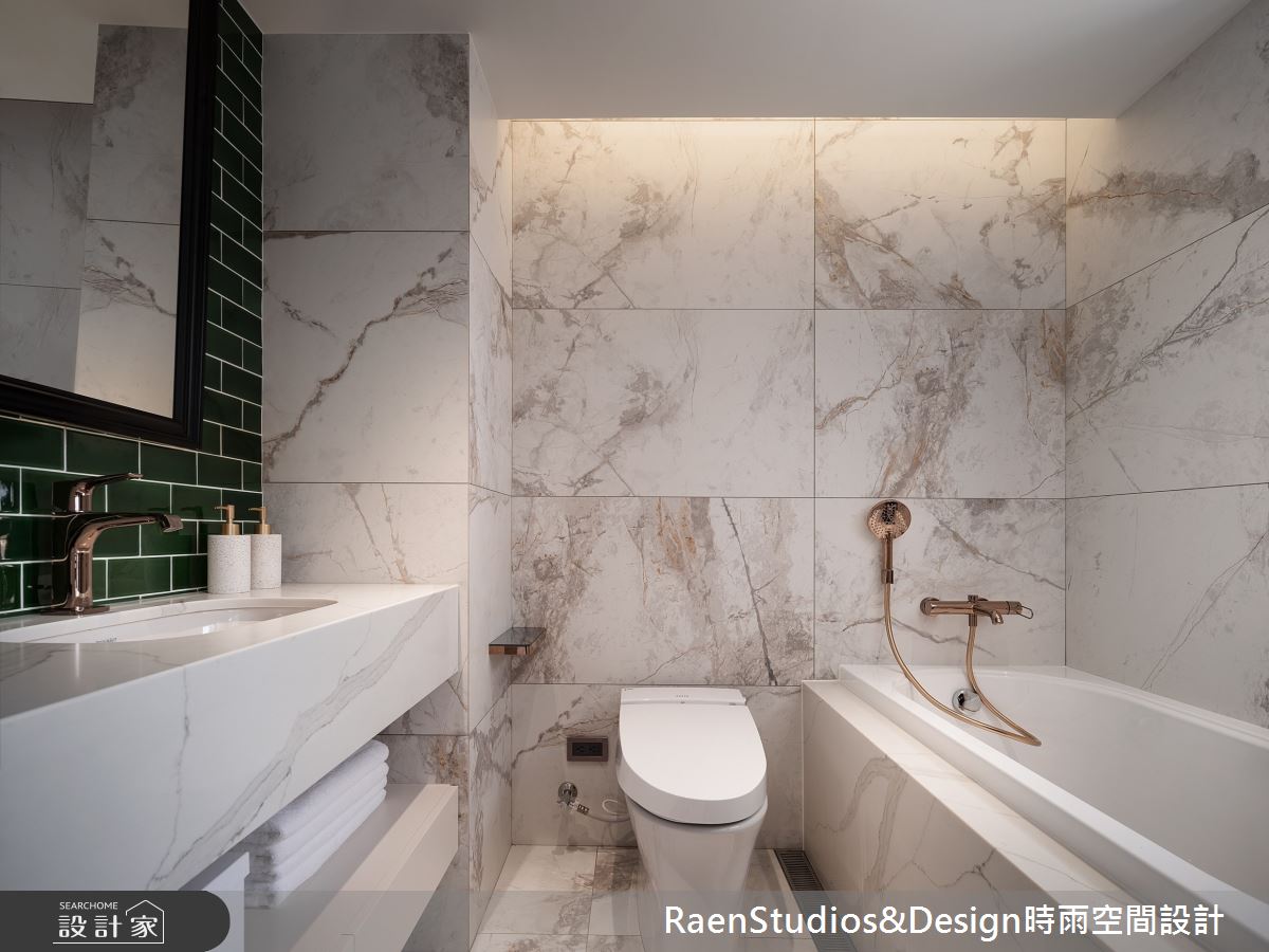 23坪老屋(16~30年)＿法式現代風浴室案例圖片＿時雨空間設計＿時雨_暖風｜Le bon vent之33
