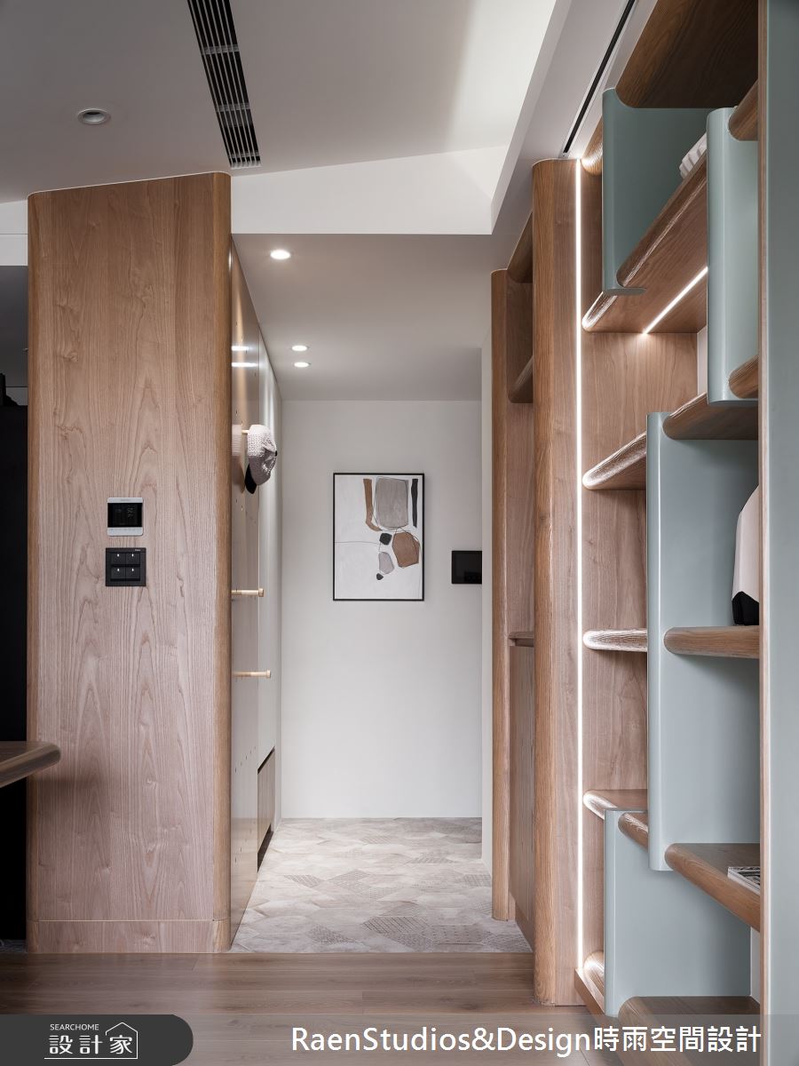 23坪新成屋(5年以下)＿北歐風玄關案例圖片＿時雨空間設計＿時雨_Only One之1