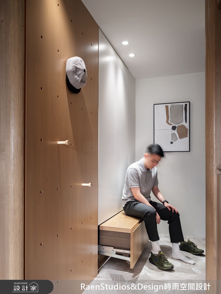 23坪新成屋(5年以下)＿北歐風玄關案例圖片＿時雨空間設計＿時雨_Only One之3