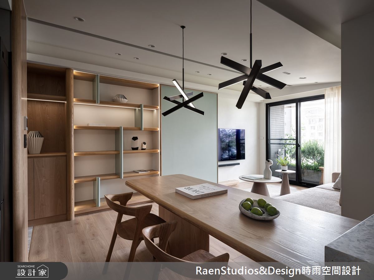 23坪新成屋(5年以下)＿北歐風客廳餐廳案例圖片＿時雨空間設計＿時雨_Only One之11