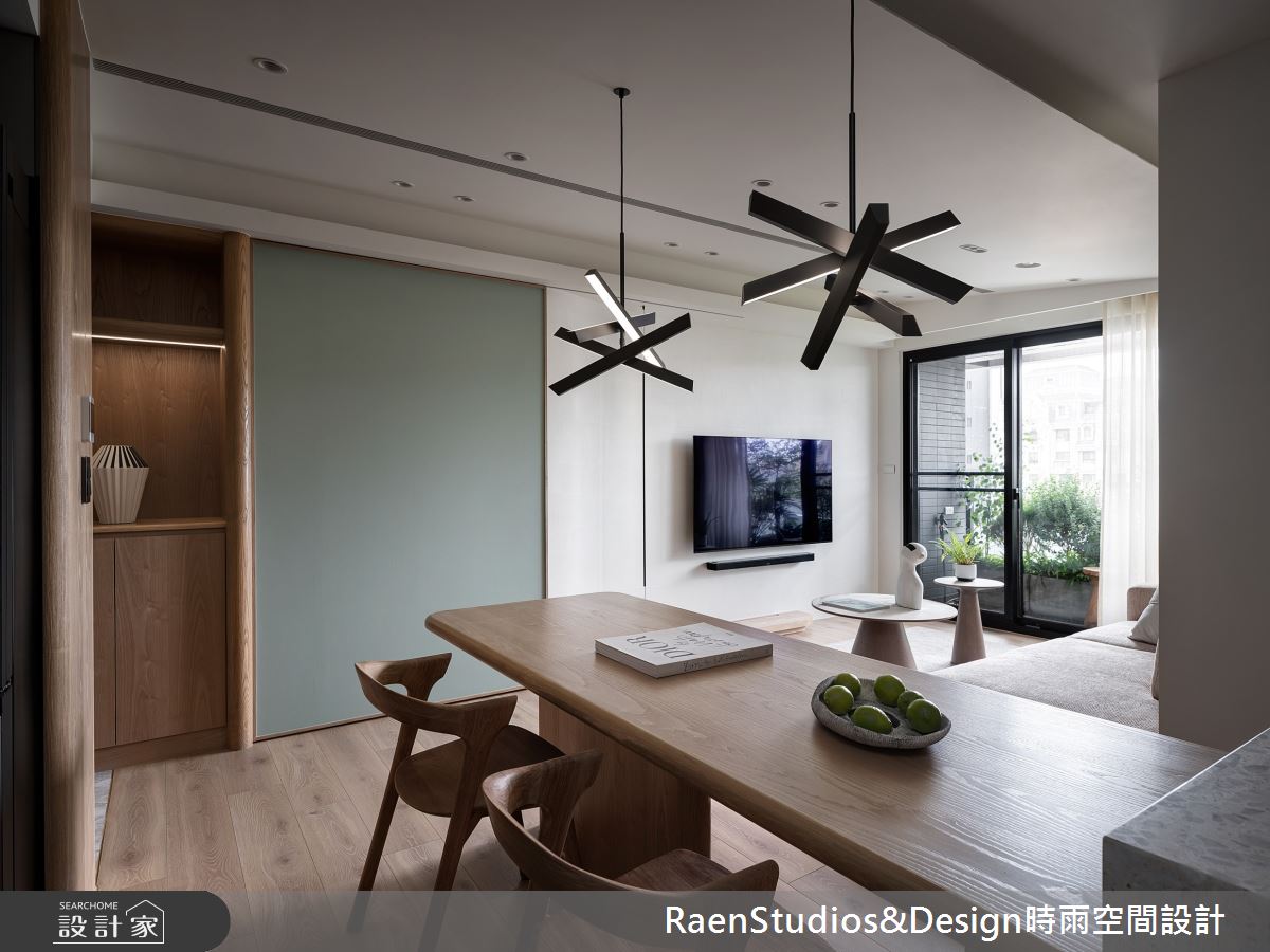 23坪新成屋(5年以下)＿北歐風客廳餐廳案例圖片＿時雨空間設計＿時雨_Only One之12