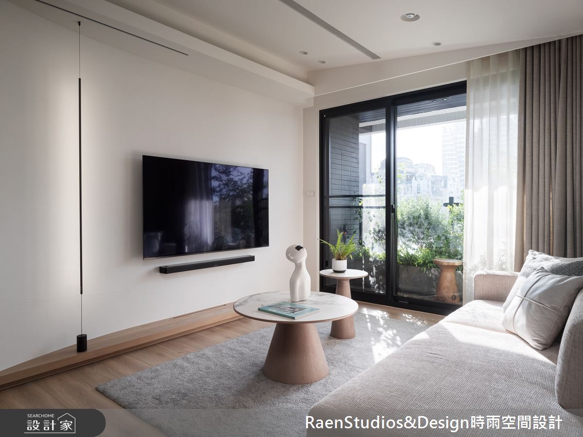 23坪新成屋(5年以下)＿北歐風客廳案例圖片＿時雨空間設計＿時雨_Only One之17