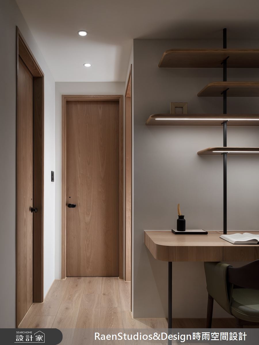 23坪新成屋(5年以下)＿北歐風走廊工作區案例圖片＿時雨空間設計＿時雨_Only One之31