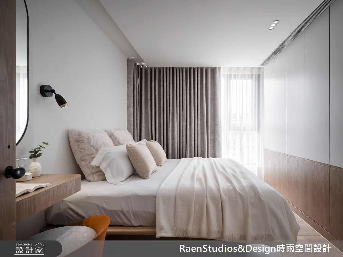 23坪新成屋(5年以下)＿北歐風臥室案例圖片＿時雨空間設計＿時雨_Only One之33