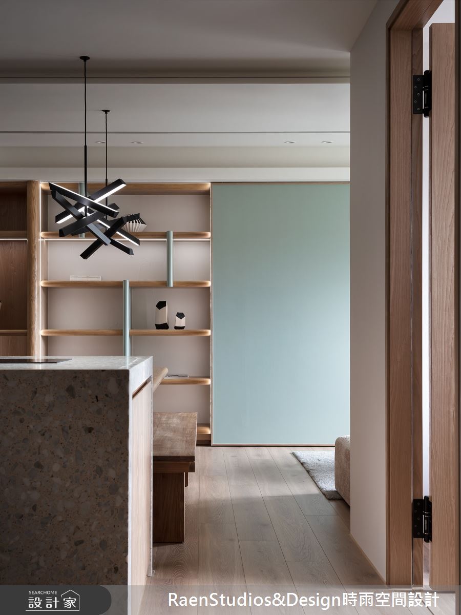 23坪新成屋(5年以下)＿北歐風餐廳走廊中島案例圖片＿時雨空間設計＿時雨_Only One之32
