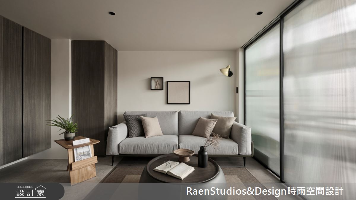 12坪老屋(16~30年)＿工業風客廳案例圖片＿時雨空間設計＿時雨_三月｜March之2
