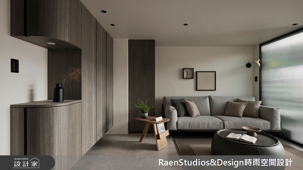 12坪老屋(16~30年)＿工業風客廳案例圖片＿時雨空間設計＿時雨_三月｜March之1