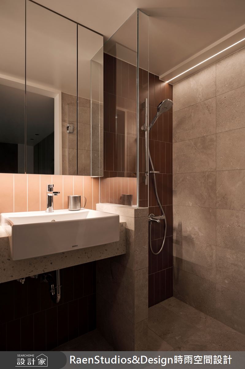 12坪老屋(16~30年)＿工業風浴室案例圖片＿時雨空間設計＿時雨_三月｜March之31