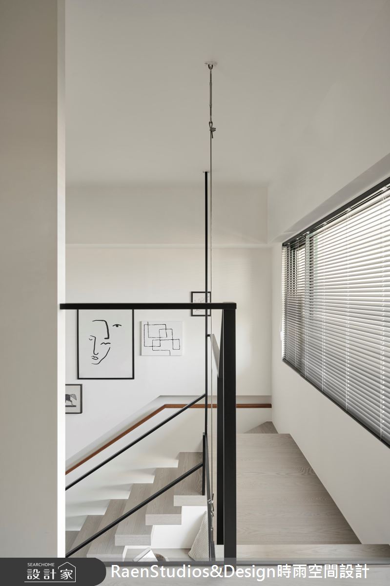 12坪老屋(16~30年)＿工業風樓梯走廊案例圖片＿時雨空間設計＿時雨_三月｜March之18