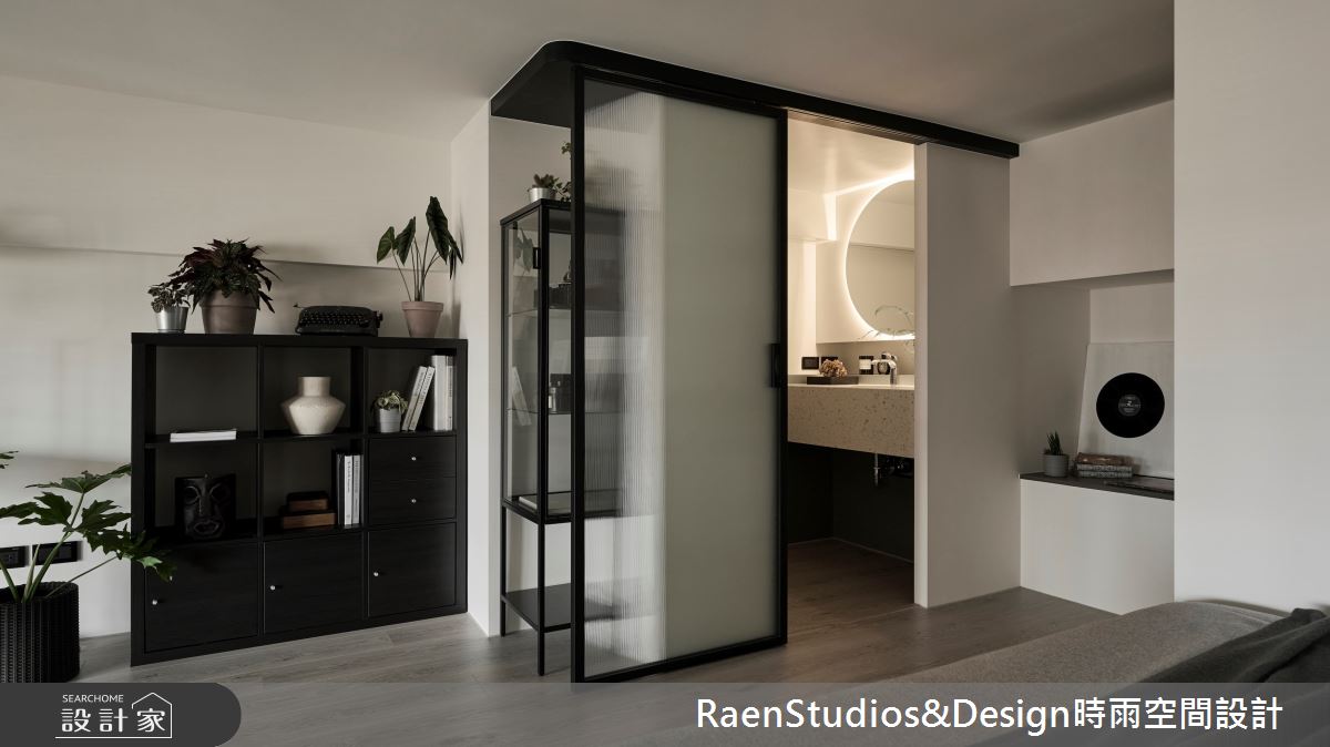 12坪老屋(16~30年)＿工業風臥室浴室案例圖片＿時雨空間設計＿時雨_三月｜March之24
