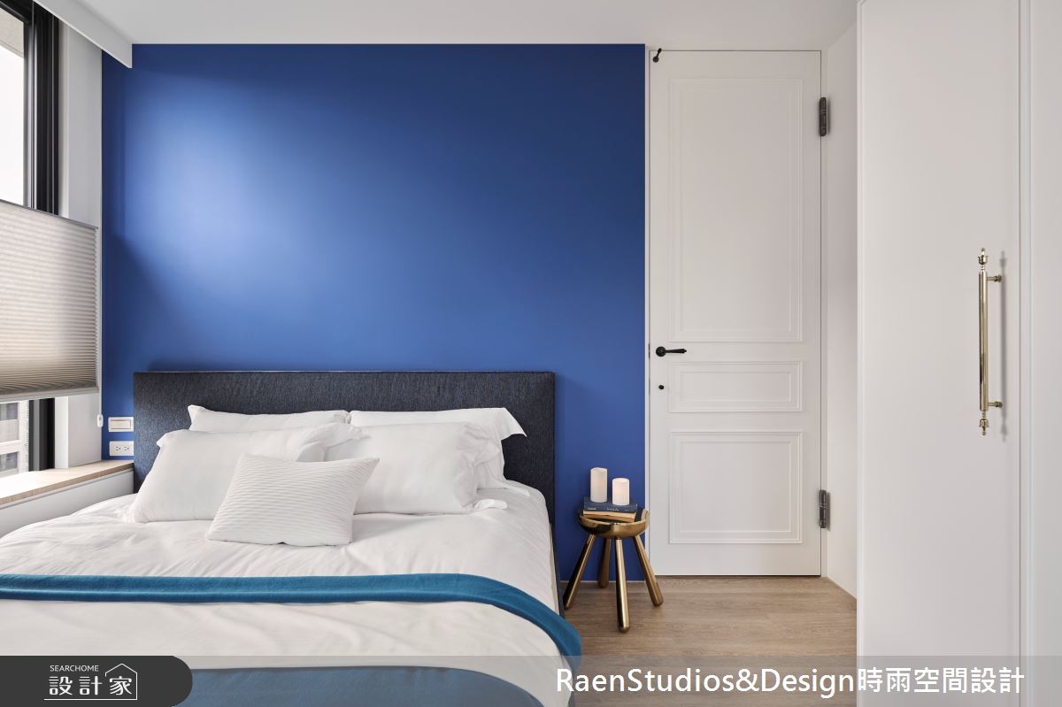 23坪新成屋(5年以下)＿北歐風臥室案例圖片＿時雨空間設計＿時雨_蔚藍的藍｜Cerulean Blue之24