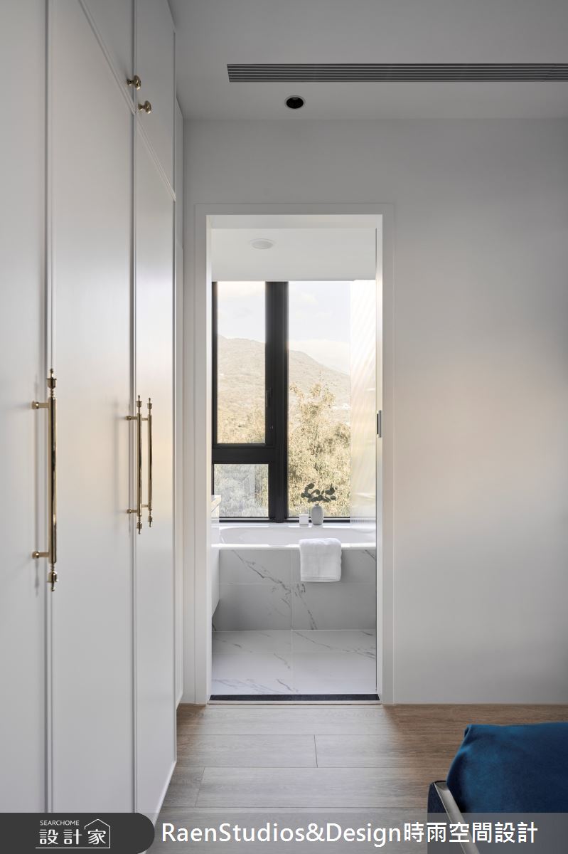 23坪新成屋(5年以下)＿北歐風臥室浴室案例圖片＿時雨空間設計＿時雨_蔚藍的藍｜Cerulean Blue之28
