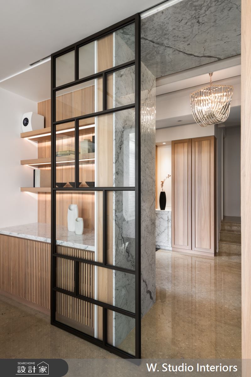 150坪新成屋(5年以下)＿現代風玄關案例圖片＿哲苑室內設計 W. Studio Interiors＿哲苑_01KC Residence之2