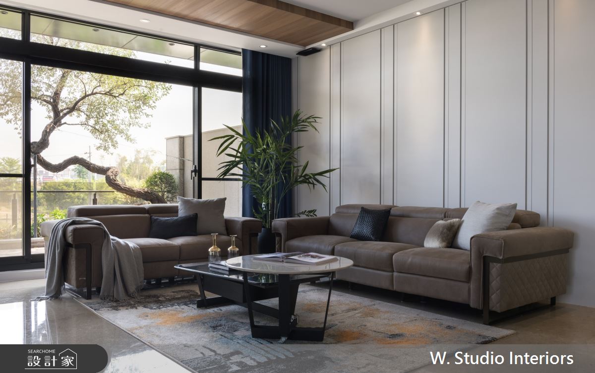 150坪新成屋(5年以下)＿現代風客廳案例圖片＿哲苑室內設計 W. Studio Interiors＿哲苑_01KC Residence之4