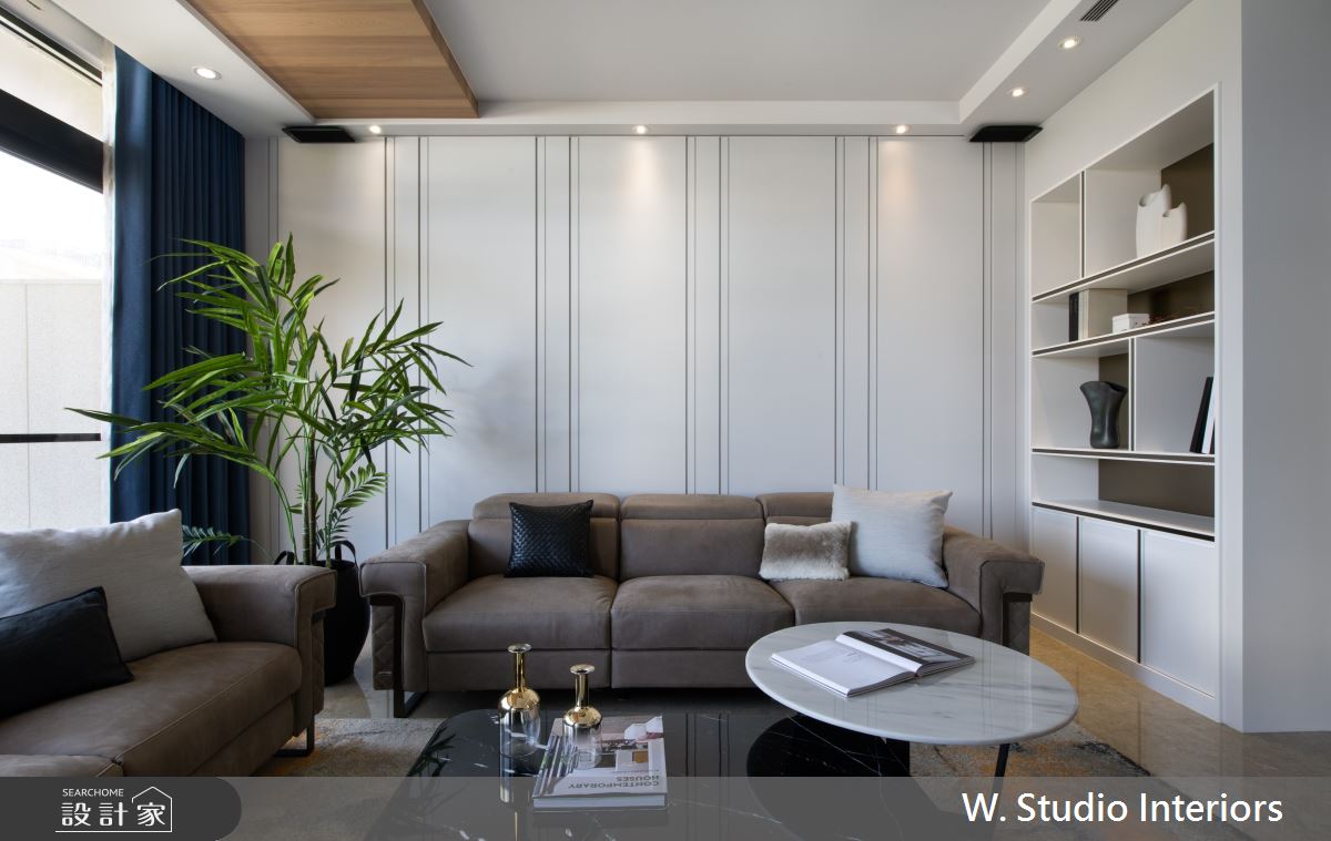 150坪新成屋(5年以下)＿現代風客廳案例圖片＿哲苑室內設計 W. Studio Interiors＿哲苑_01KC Residence之5
