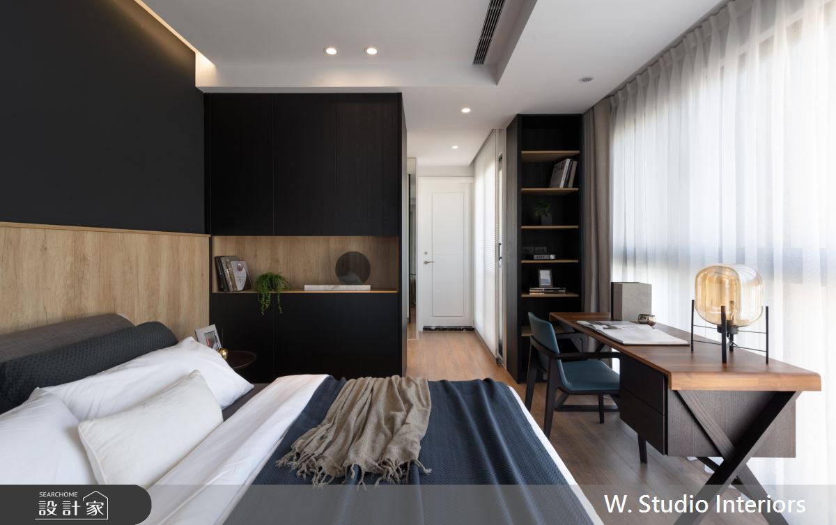 150坪新成屋(5年以下)＿現代風臥室案例圖片＿哲苑室內設計 W. Studio Interiors＿哲苑_01KC Residence之24
