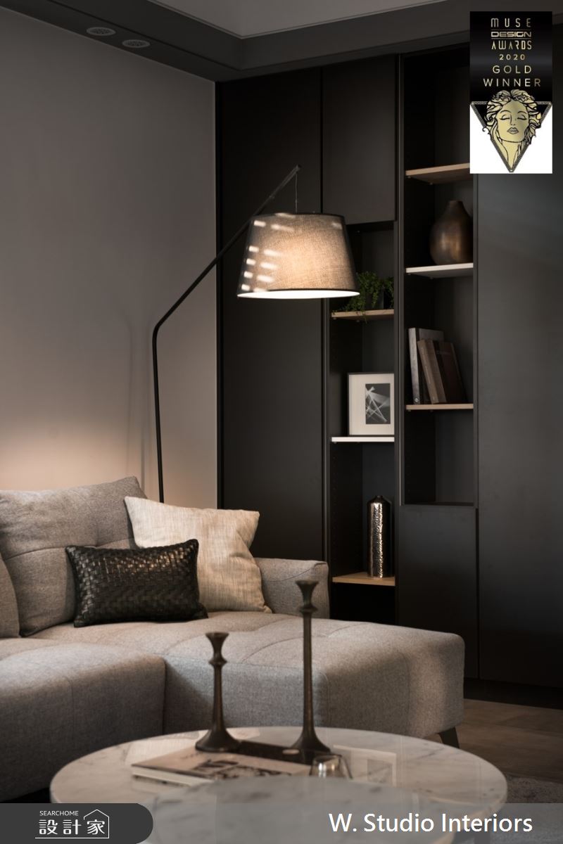 100坪新成屋(5年以下)＿現代風客廳案例圖片＿哲苑室內設計 W. Studio Interiors＿哲苑_02TH Residence之6