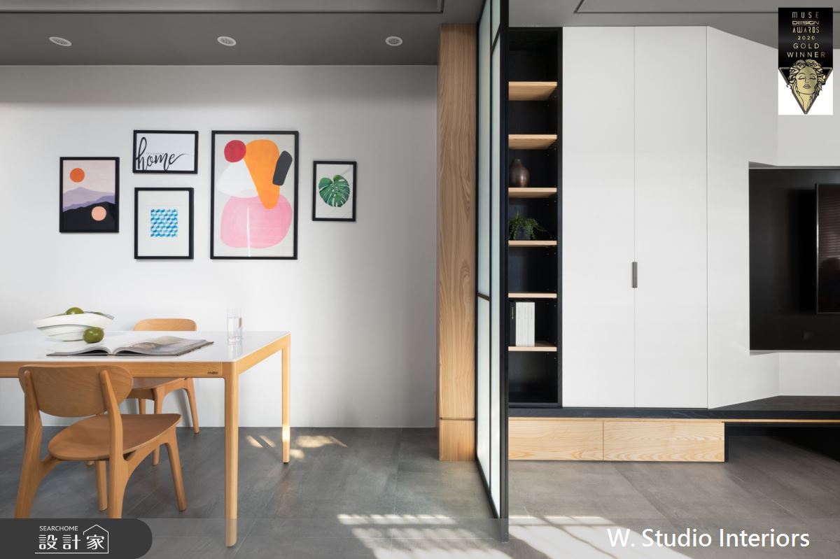 100坪新成屋(5年以下)＿現代風客廳餐廳案例圖片＿哲苑室內設計 W. Studio Interiors＿哲苑_02TH Residence之10