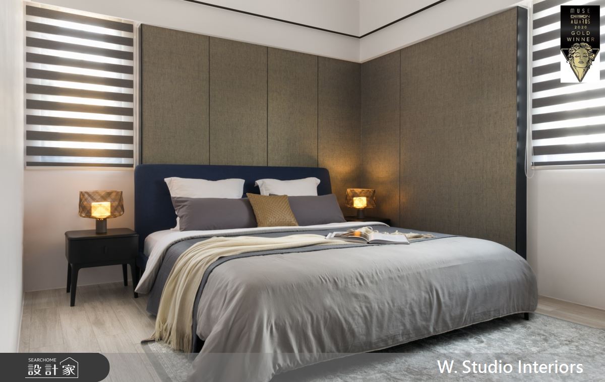 100坪新成屋(5年以下)＿現代風臥室案例圖片＿哲苑室內設計 W. Studio Interiors＿哲苑_02TH Residence之17