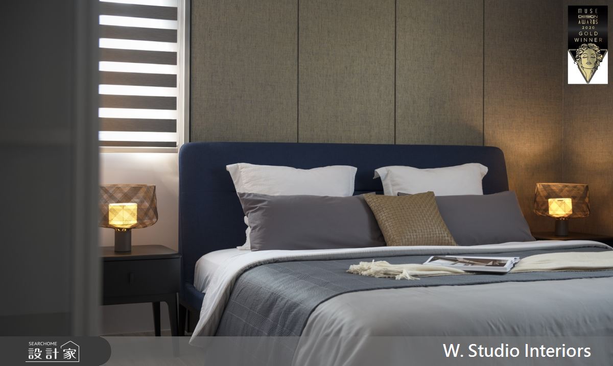 100坪新成屋(5年以下)＿現代風臥室案例圖片＿哲苑室內設計 W. Studio Interiors＿哲苑_02TH Residence之18