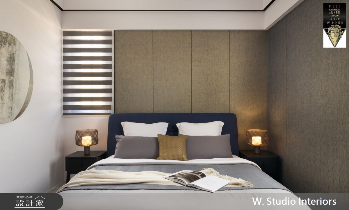 100坪新成屋(5年以下)＿現代風臥室案例圖片＿哲苑室內設計 W. Studio Interiors＿哲苑_02TH Residence之16