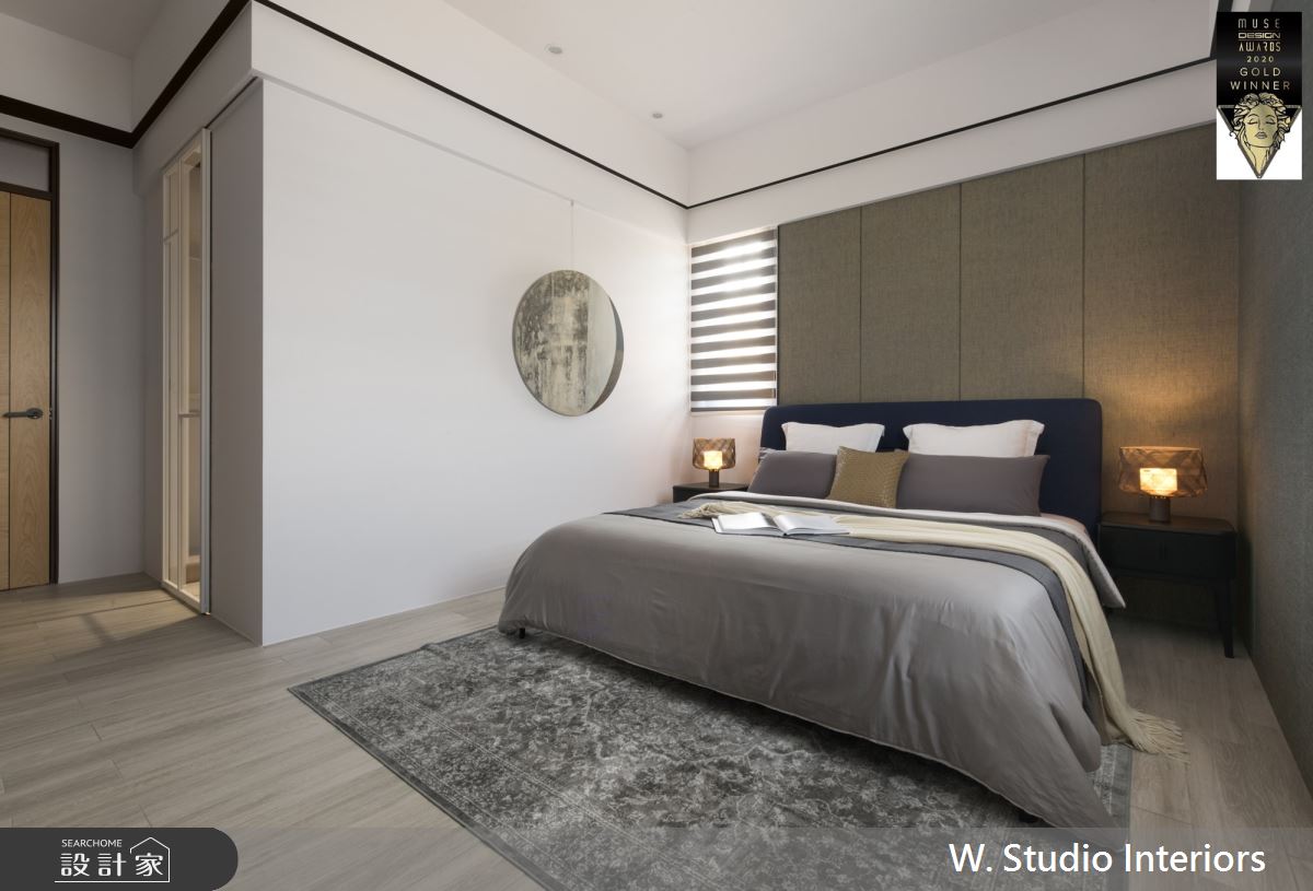 100坪新成屋(5年以下)＿現代風臥室案例圖片＿哲苑室內設計 W. Studio Interiors＿哲苑_02TH Residence之15