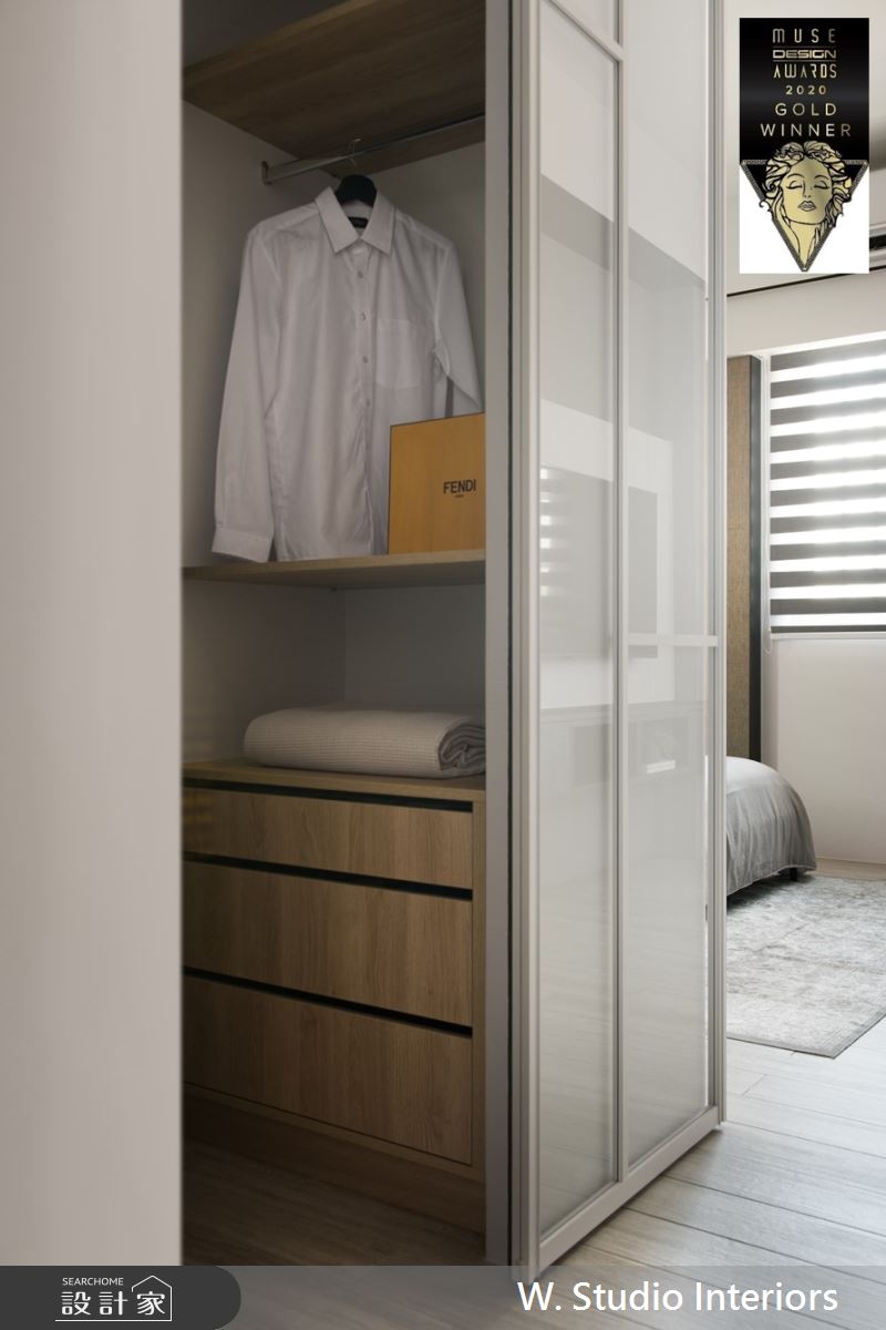 100坪新成屋(5年以下)＿現代風更衣間案例圖片＿哲苑室內設計 W. Studio Interiors＿哲苑_02TH Residence之22