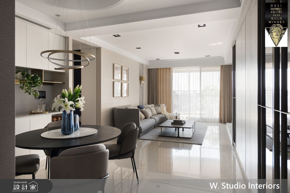 59坪新成屋(5年以下)＿現代風餐廳案例圖片＿哲苑室內設計 W. Studio Interiors＿哲苑_03YCP Residence之2
