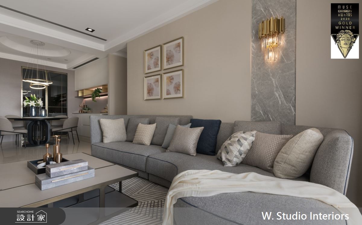 59坪新成屋(5年以下)＿現代風客廳案例圖片＿哲苑室內設計 W. Studio Interiors＿哲苑_03YCP Residence之8