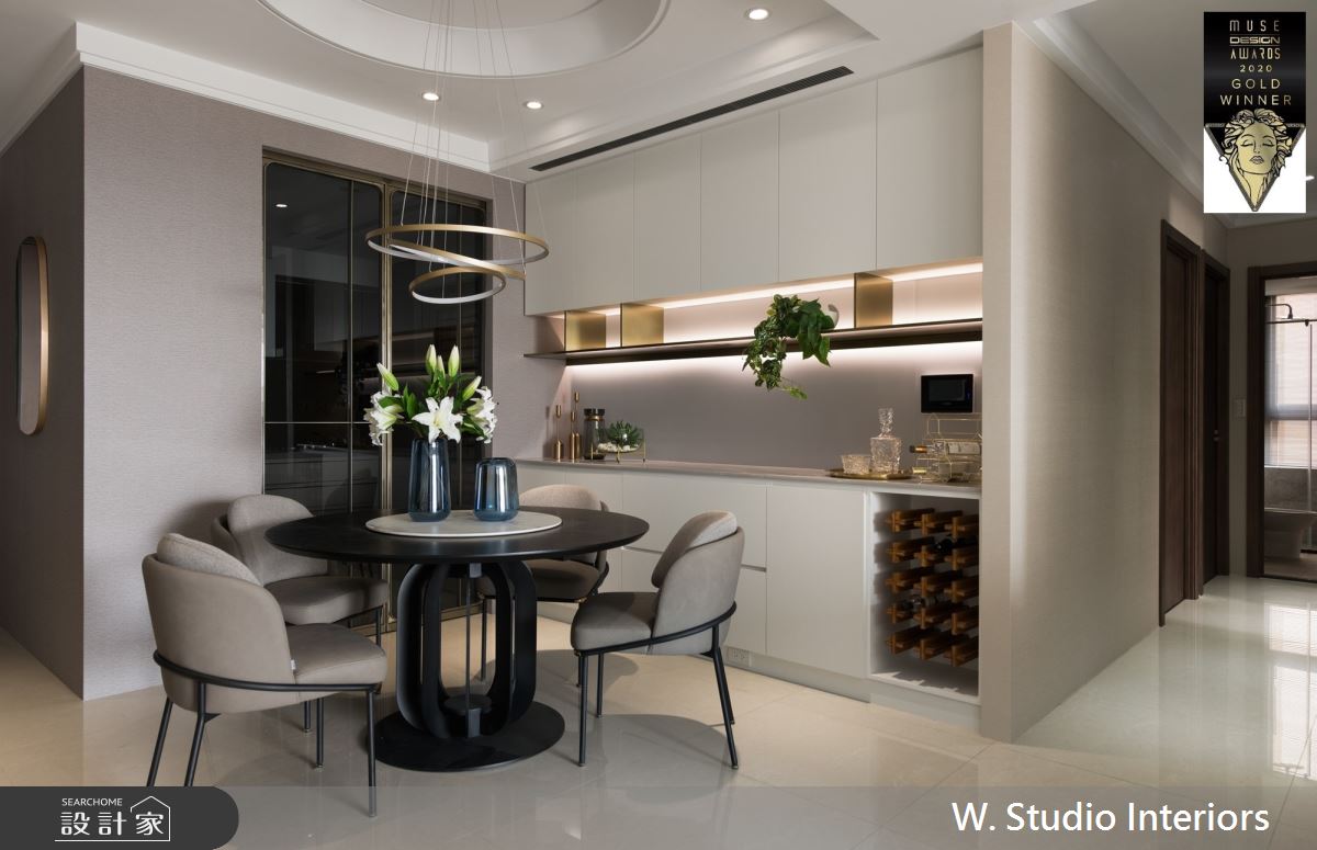 59坪新成屋(5年以下)＿現代風餐廳案例圖片＿哲苑室內設計 W. Studio Interiors＿哲苑_03YCP Residence之12