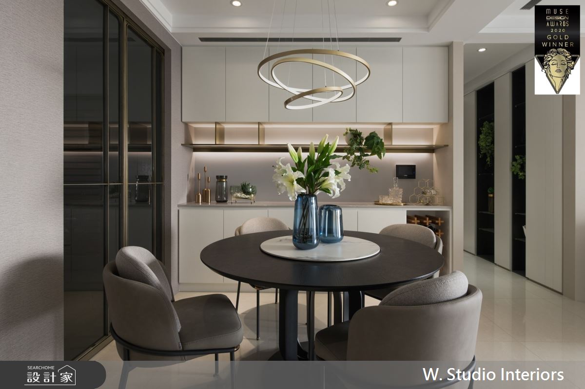59坪新成屋(5年以下)＿現代風餐廳案例圖片＿哲苑室內設計 W. Studio Interiors＿哲苑_03YCP Residence之13