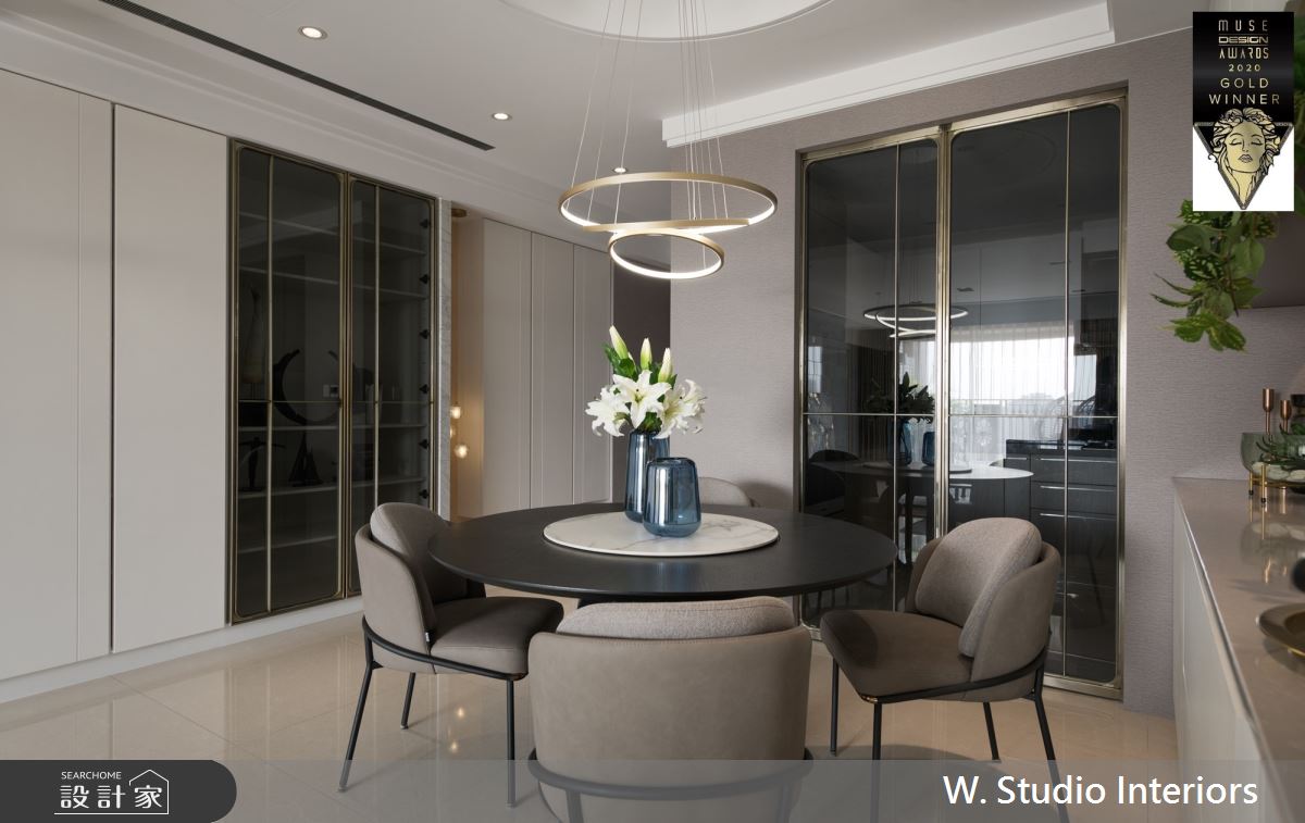 59坪新成屋(5年以下)＿現代風餐廳案例圖片＿哲苑室內設計 W. Studio Interiors＿哲苑_03YCP Residence之14