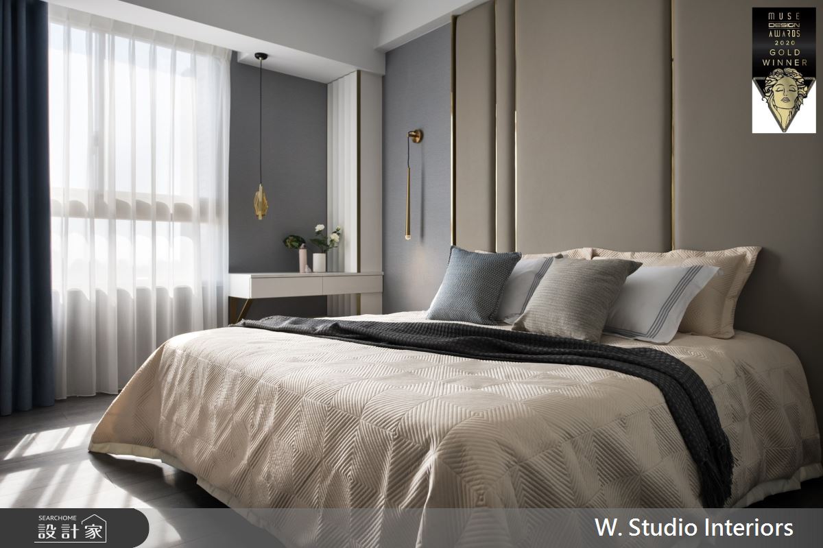 59坪新成屋(5年以下)＿現代風臥室案例圖片＿哲苑室內設計 W. Studio Interiors＿哲苑_03YCP Residence之15