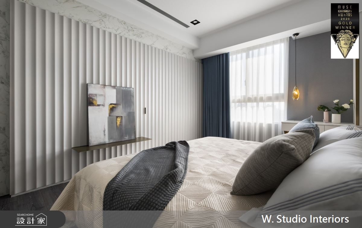 59坪新成屋(5年以下)＿現代風臥室案例圖片＿哲苑室內設計 W. Studio Interiors＿哲苑_03YCP Residence之16