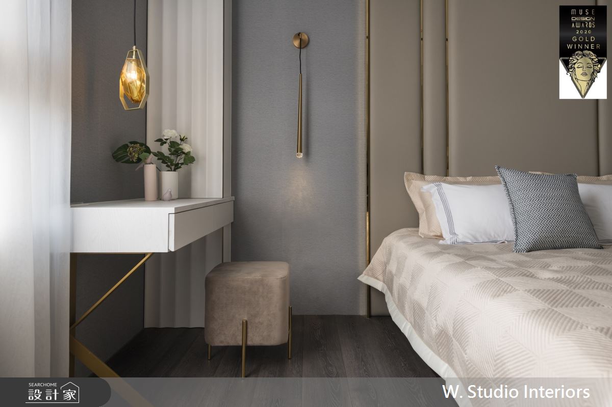 59坪新成屋(5年以下)＿現代風臥室案例圖片＿哲苑室內設計 W. Studio Interiors＿哲苑_03YCP Residence之17