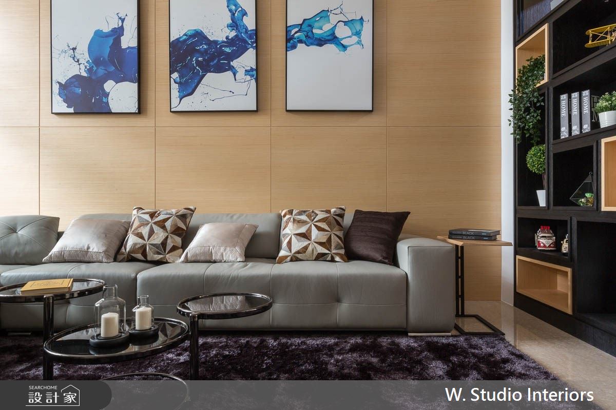 70坪中古屋(5~15年)＿現代風客廳案例圖片＿哲苑室內設計 W. Studio Interiors＿哲苑_04CCC Residence之2