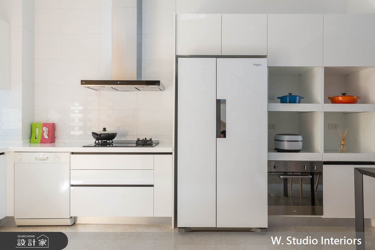 70坪中古屋(5~15年)＿現代風廚房案例圖片＿哲苑室內設計 W. Studio Interiors＿哲苑_04CCC Residence之9