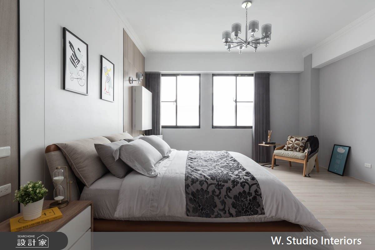 70坪中古屋(5~15年)＿現代風臥室案例圖片＿哲苑室內設計 W. Studio Interiors＿哲苑_04CCC Residence之10