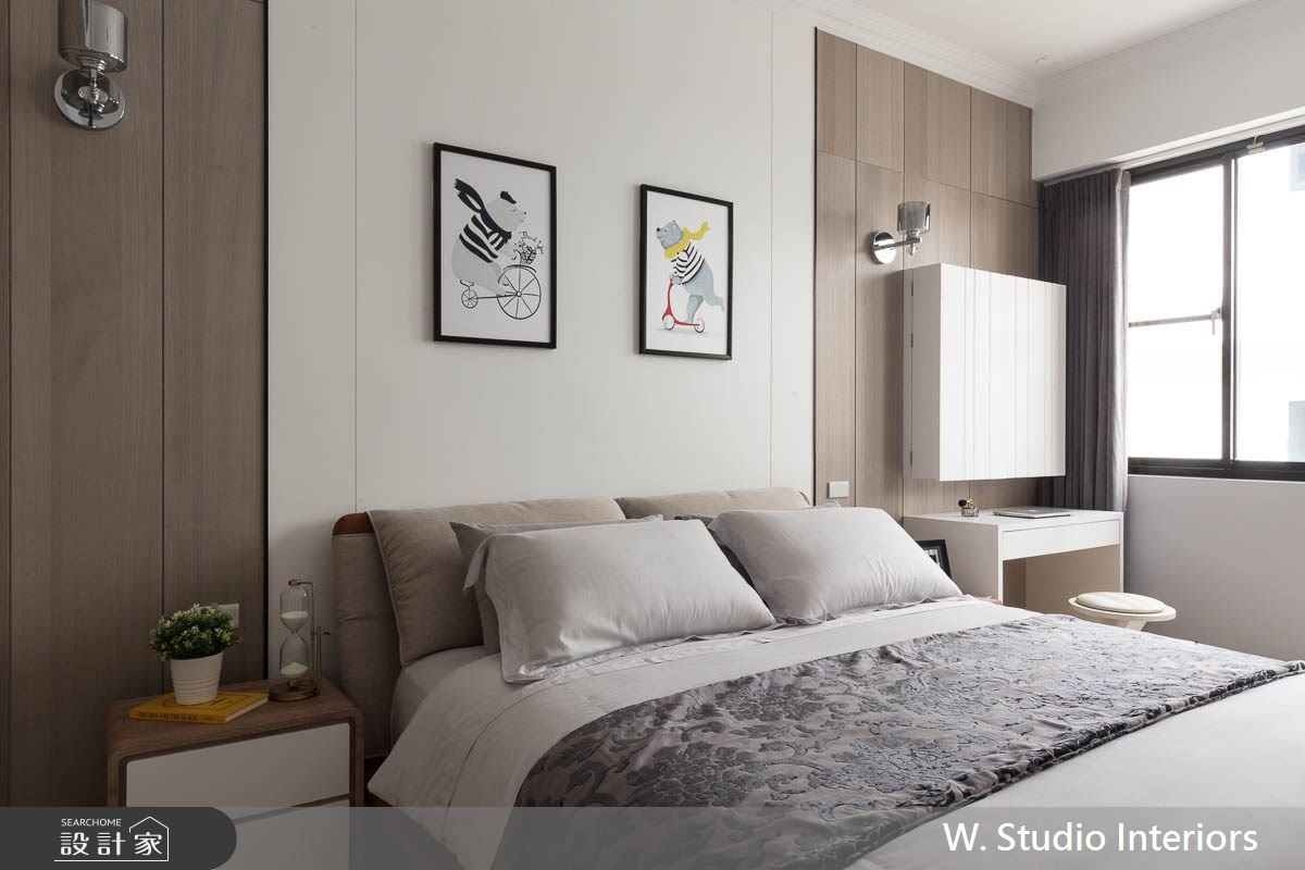 70坪中古屋(5~15年)＿現代風臥室案例圖片＿哲苑室內設計 W. Studio Interiors＿哲苑_04CCC Residence之11
