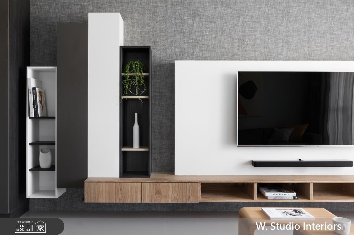 46坪新成屋(5年以下)＿現代風客廳案例圖片＿哲苑室內設計 W. Studio Interiors＿哲苑_05CL Residence之3