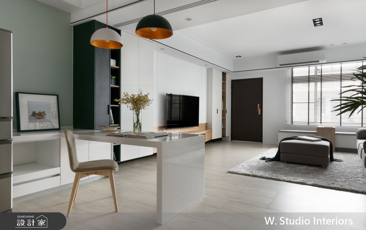 70坪新成屋(5年以下)＿北歐風餐廳案例圖片＿哲苑室內設計 W. Studio Interiors＿哲苑_06LK Residence之8