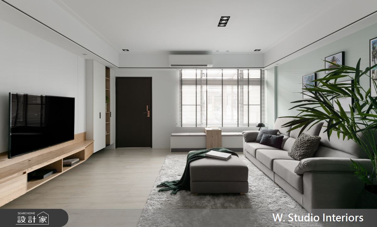 70坪新成屋(5年以下)＿北歐風客廳案例圖片＿哲苑室內設計 W. Studio Interiors＿哲苑_06LK Residence之1